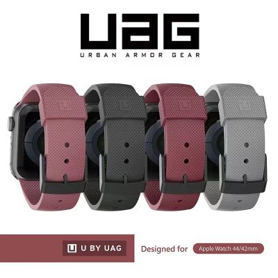 UAG UAG สายซิลิโคนสำหรับ Apple Watch,ชุดนาฬิกาซิลิโคนแนวสปอร์ตขนาด38/40มม. 42/44มม. S6 /Se/1/2/3/4/5/6/7
