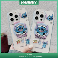 HANNEY สำหรับ iPhone 15 14 13 12 11 Pro Max Plus เคสตัวการ์ตูนน่ารักลายสัตว์คิตตี้น่ารักซิลิโคนนิ่มเคสฝาหลังชาร์จไร้สาย CPH-01