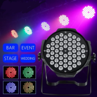 ???⚪LED PAR 54 / 1W LED Cast Aluminum Par Lights Stage Effect Lighting DMX512