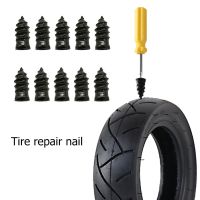 10pcs Motorcycle Vacuum Tyre Repair Nail for Car Trucks Motorcycle Scooter Bike Tire Puncture Repair Tubeless Rubber Nails