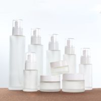 【YF】✜✱✥  Spray Bottles 30-120ml Frosted Glass Sprayer Transparent Refillable Bottle