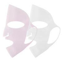 Silicone Face Mask Reusable Lifting Firming Anti Wrinkle V Shape Face Firming Gel Sheet Ear Fixed Anti off Moisturizing Skin Car