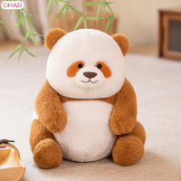 หมีแพนด้าจำลองน่ารักสร้างสรรค์ของเล่นตุ๊กตายัดไส้ Boneka Mainan จำลองสำหรับเป็นของขวัญวันเด็กวันเกิดสำหรับเด็ก