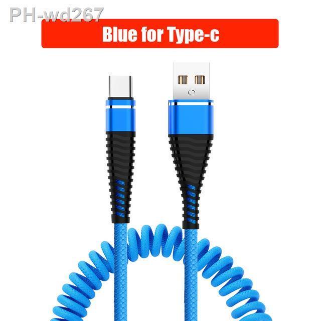 chaunceybi-fast-charging-usb-type-c-cable-charger-cord-wire-a-to-type-c-retractable-data
