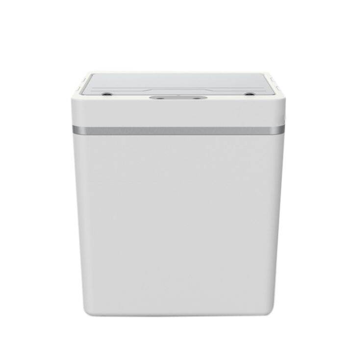 automatic-press-infrared-motion-sensor-trash-can-recycler-with-d-shape-silver-silver-lid-amp-s-base