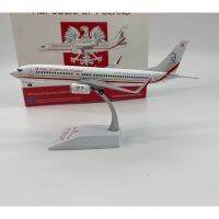 Diecast เครื่องชั่ง1/200 B737-800โมเดลเครื่องบินอัลลอยของสะสมของที่ระลึกกล่องเก็บและแสดงเครื่องประดับชุดตกแต่งเครื่องบินของเล่นก่อสร้าง