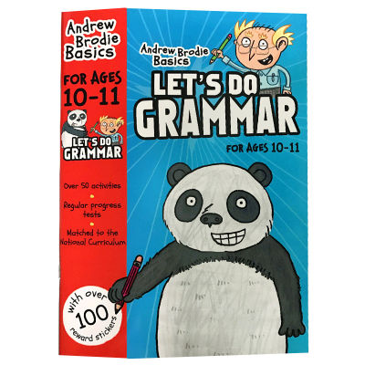 English grammar exercise book for primary schools in Britain, 10-11 years old, English original primary school lets do grammar