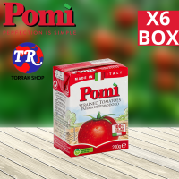 Pomi Strained tomatoes มะเขือเทศบดละเอียด 200g. แพ็ค 6 กล่อง