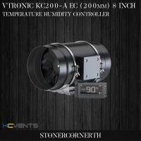 VTRONIC KC200-A EC (200mm) 8 Inch :  Black