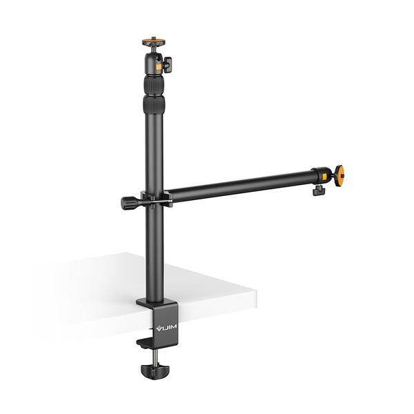 ขาตั้ง-ulanzi-vijim-ls02-camera-desk-mount-stand-with-auxiliary-holding-arm-สำหรับหนีบตั้งบนโต็ะ-วัสดุเป็นโลหะ-รองรับการใช้งานทั้งกล้องและมือถือ