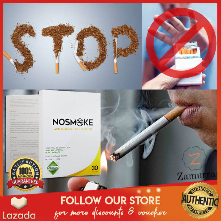 Original NOSMOKE 14mg Quit Smoking, Anti Smoking Nicotin Patch, No