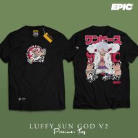 2023 NewPREMIUM-LUFFY GEAR 5 SUN GOD-อะนิเมะ-ONEPIECE (ผ้าฝ้ายไฮบริด100)