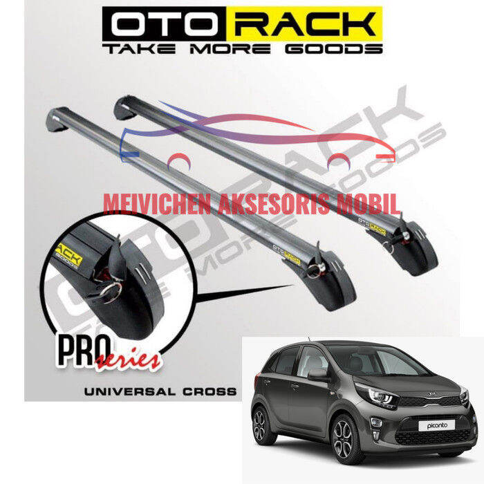 Roof Rack Cross Bar Otorack Jepit Body Pro Mobil Kia Picanto Lazada