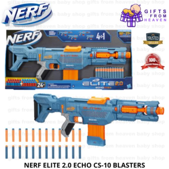 NERF Alpha Strike 70 Piece inc 2 Blasters & 68 Offici Fang QS 4 Load Out Set 