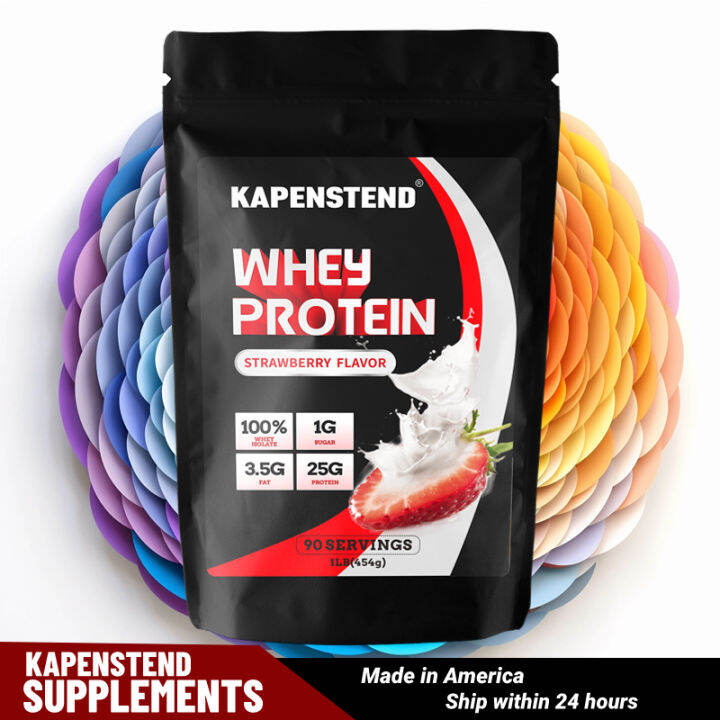 Whey Protein Powder, for Quick Absorption and Post Workout, Grass Fed