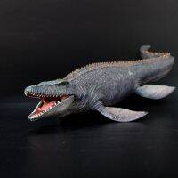 ของเล่นไดโนเสาร์จำลองเรือดำน้ำพีวีซีแข็ง Mosasaur Liopleurodon คอลเลกชันโมเดลสัตว์ทะเลของเล่นเพื่อการศึกษาเด็ก