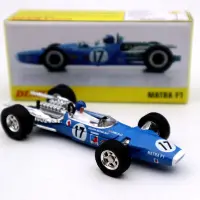 【COOL】 Mamas &amp; Babies Atlas 1:43 Dinky Toys 1417 MATRA DUNLOP รถโลหะผสม #17 Diecast รุ่น