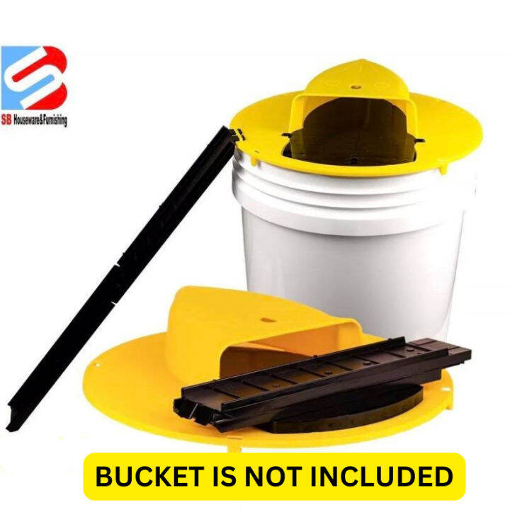 【COD】 LIULU Mouse Bucket Trap cage perfect trap for big rats very