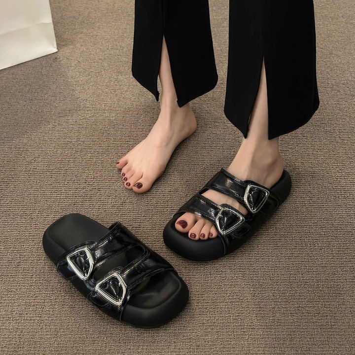 womens-slippers-with-drooping-feeling-summer-2023-new-fashion-closed-toe-slip-on-platform-slippers-outer-wear