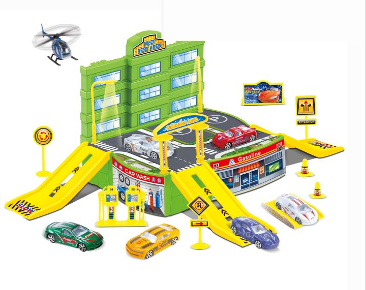 Bộ đồ chơi Nhật Bản mô hình giao thông đường phố Tomica Town Road Set   659000  Sanhangre