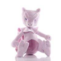 TAKARA TOMY อนิเมชัน35Cm ของเล่นตุ๊กตา Mewtwo โปเกมอนตุ๊กตานุ่มยัดไส้สัตว์ของเล่นสำหรับของขวัญเด็กสำหรับเด็ก