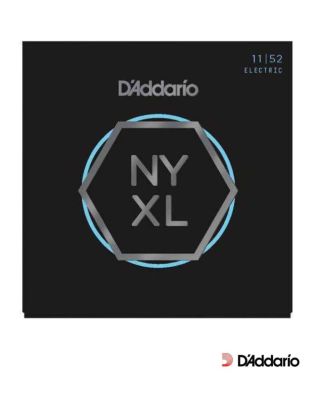 DAddario สายกีตาร์ไฟฟ้า เบอร์ 11 แบบผสม วัสดุนิกเกิล ซีรีย์ NYXL ของแท้ 100% รุ่น NYXL1152 (Medium Top / Heavy Bottom, 11-52) ** Made in USA **