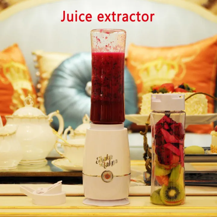 【Spot in Manila】SHAKE N TAKE Fruits Juicer Mix And Go electric juicer
