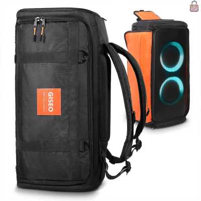Foldable Storage Bag Organizer Large Capacity Bluetooth-compatible Speaker Storage Bag Breathable Accessories for JBL Partybox 310
