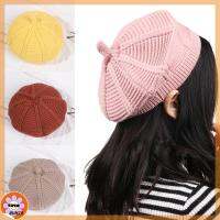 UUMIR Fashion Warm Solid Color Artist Hats Vintage Berets Ski Bonnet Knitting Beanie