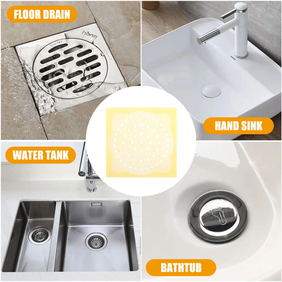 1pc Shower Drain Hair Catcher, Stainless Steel Floor Drain, Anti Blocking Drain  Stopper, Sewer Bathtub Hair Cleaning Collection Filter, Bathroom  Accessories