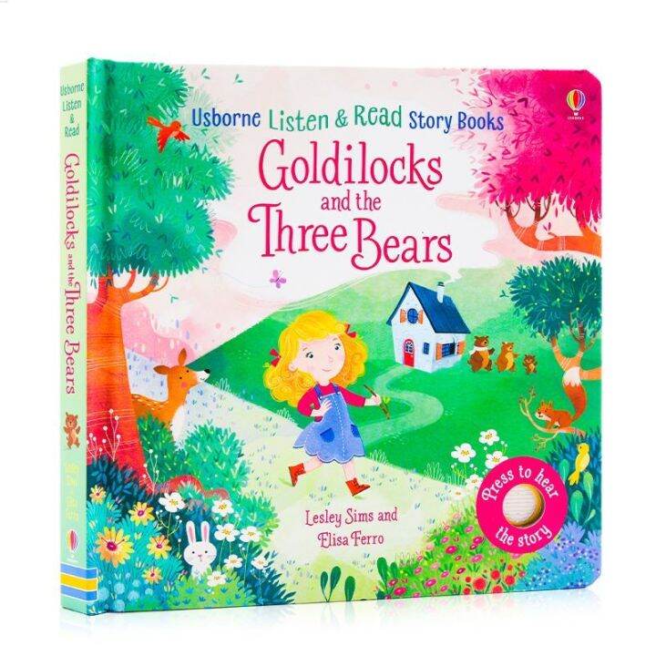 Usborne music fairy tale book: golden girl and bear listen and read ...