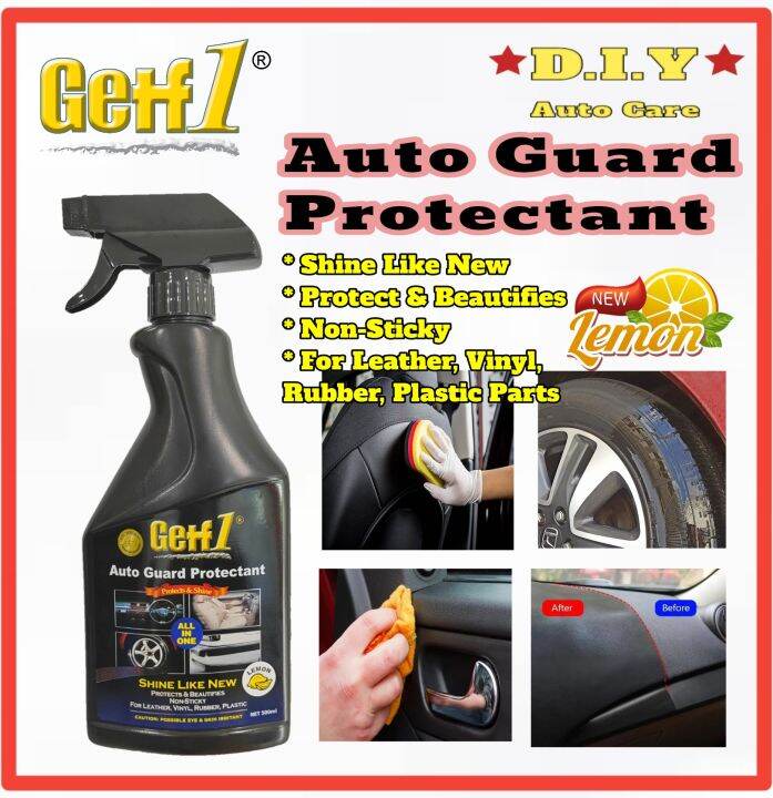 Car Care Getf1 Auto Guard Protectant Dashboard Polish Dashboard Plastic