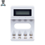4-slot sạc pin USB Màn hình LCD dòng điện cao 2