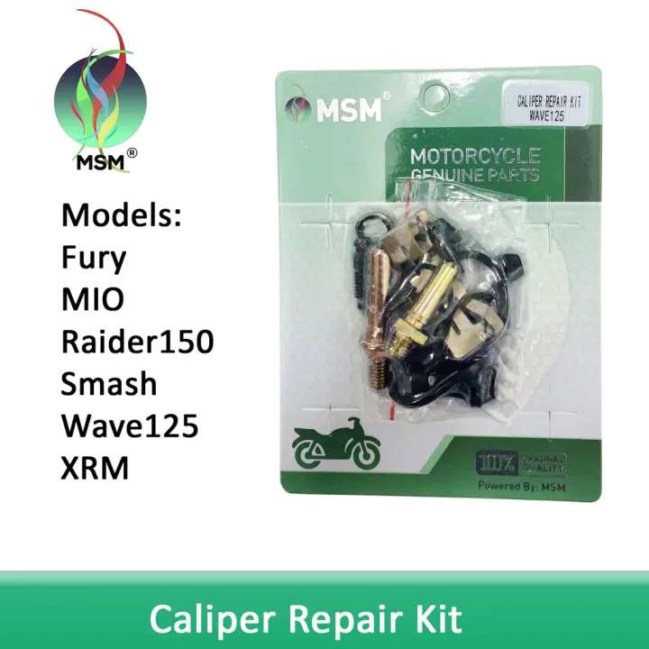 CALIPER REPAIR KIT FURY, MIO, RAIDER 150, SMASH, WAVE 125, XRM Lazada PH