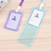 New Plastic Bank Credit Card Cover Transparent PVC Card Holder  Protector Student Bus Card Bag Covers for Bus ID Card Holder Card Holders