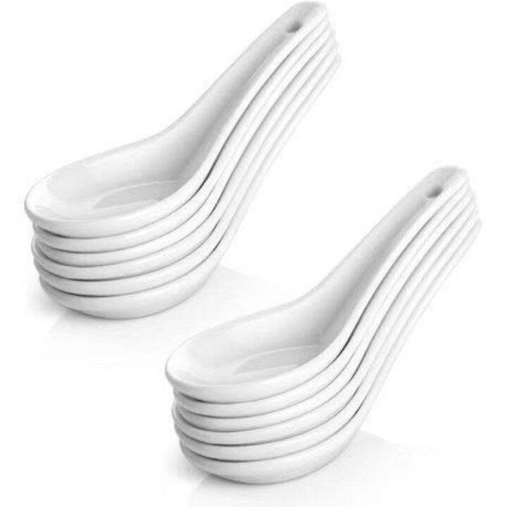chinese soup spoon ceramic porcelain white Lazada PH