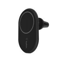 ★Belkin ที่ยึดโทรศัพท์ในรถยนต์พร้อมชาร์จไร้สาย Qi ขนาด 10 วัตต์ พร้อมสาย 1.2ม สำหรับ iPhone 1414 Plus14 Pro14 Pro Max☆