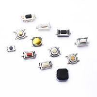 50PCS Tact Switch Silicone Button Micro Switch 3x4x2mm 3x6x4.3mm 2Pin 3x6x2.5mm 4x4x1.5mm SMD 4 Feet