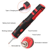 Professional Electric Soldering Iron Wireless Rechargeable Soldering Iron Bright Mini Welding Equipment Solder Welding Tools