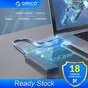 Hàng Có Sẵn USB-C Bao Vây SSD ORICO M.2 Hộp Đựng SSD PCIe Gen2 10Gbps Hộp