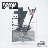 MINI GT 1:64 LB Work M4 Black with M Stripes Diecast Model Car Die-Cast Vehicles