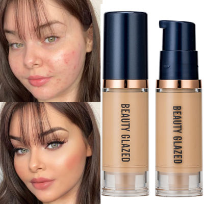 6Ml Waterproof Matt Foundation Cream Smooth Long Wear Oil-Control Face Foundation Full Coverage Concealer Contour Makeup ~