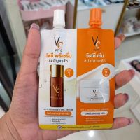 VC Vit C วิตซีตัวดังในตำนาน รัชชา ครีม เซรั่ม 2 สเต็ป 7g 1ซอง