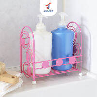 Bathroom Rack Pink ชั้นวางของในห้องน้ำ สีชมพู 21x21x12cm HD158