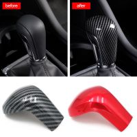 [Toy City] ABS รถหัวเกียร์ Lever Shift Knob Cover Handle Trim ตกแต่งสำหรับ Toyota Corolla 2019 2020อุปกรณ์เสริม