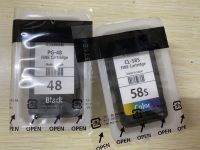 Original Canon PG48 black CL58 color ink cartridge E408 418 468 478 488 printer can be added with spray