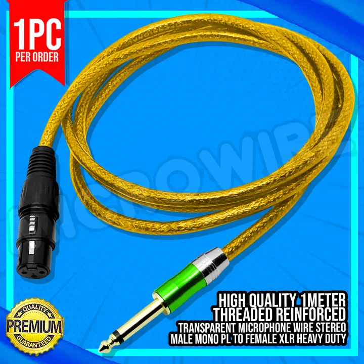 5 METERS Microphone Wire Cable Short Colorful Quality Assorted Colors Lazada PH