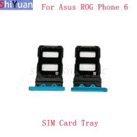 Memory MicroSD Card SIM Card Tray SIM Card Slot Holder For Asus ROG Phone 6 Sim Card Tray Replacement Parts