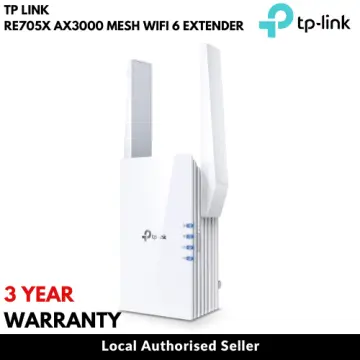 Repetidor WiFi6 Mesh RE705X TP-Link AX3000