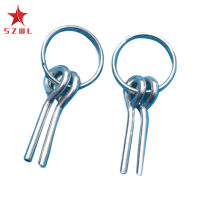 SZWL 2PCS กันสาดเต็นท์เสาแหวน2 Pins สำหรับกลางแจ้ง Camping Hiking Travel